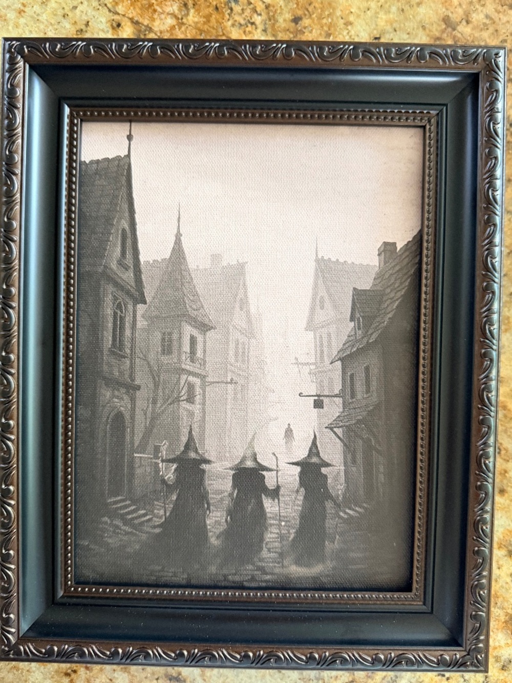 Framed witches 8 x 10